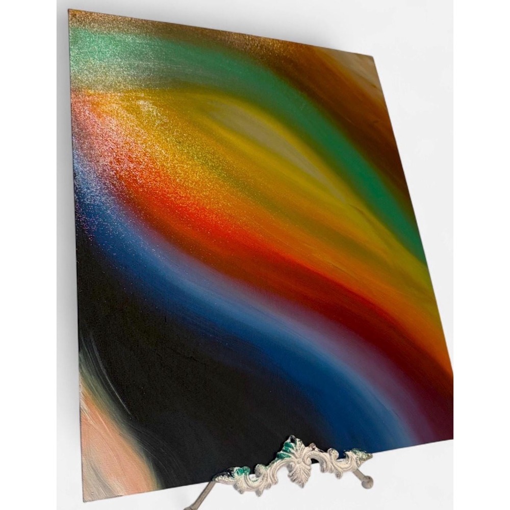 16x20 Inch Canvas Oil Painting. Abstract Art